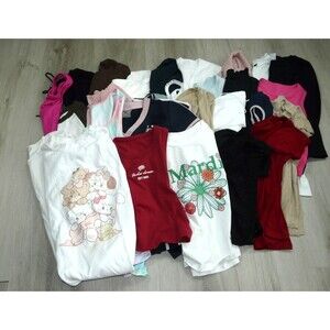 Women’s Bundle Basics Shirt Lot of 29 | Fast Fashion Nova ASOS Cider Shein Temu